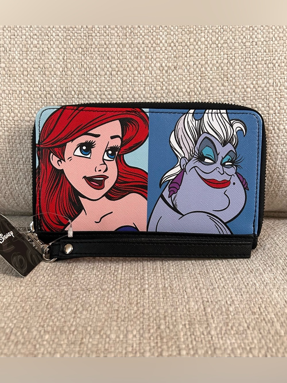 Disney Princess Ariel & Ursula Wallet NWT